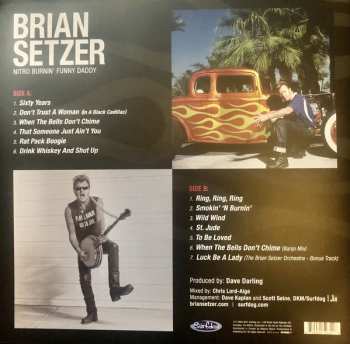 LP Brian Setzer: Nitro Burnin’ Funny Daddy CLR
