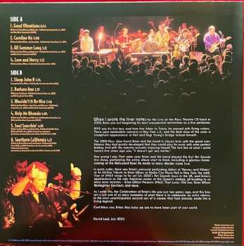 3LP/Caja Brian Wilson: Live At The Roxy! Theatre CLR | DLX