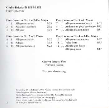 CD I Virtuosi Italiani: Flute Concertos