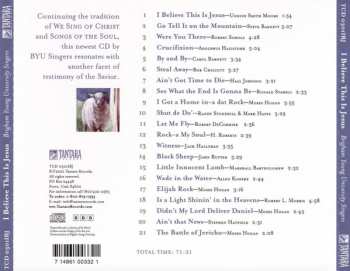 CD Brigham Young University Singers: I Believe This Is Jesus