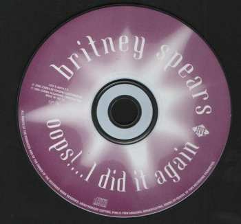 CD Britney Spears: Oops!...I Did It Again