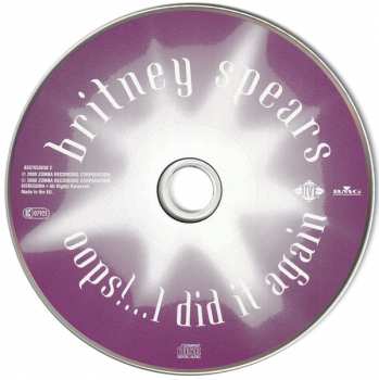 CD Britney Spears: Oops!...I Did It Again