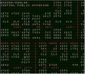 CD Broker/Dealer: Initial Public Offering