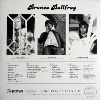 2LP Bronco Bullfrog: Bronco Bullfrog