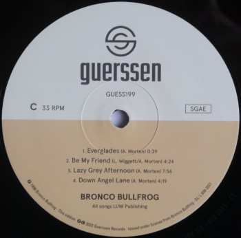 2LP Bronco Bullfrog: Bronco Bullfrog