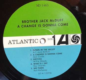 LP Brother Jack McDuff: A Change Is Gonna Come