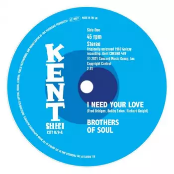 I Need Your Love/can't Nobody