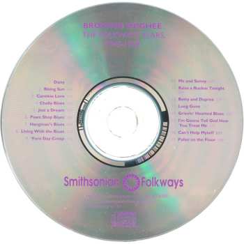 CD Brownie McGhee: The Folkways Years 1945-1959