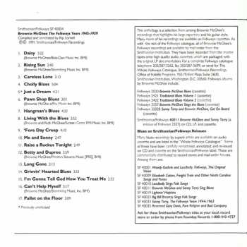 CD Brownie McGhee: The Folkways Years 1945-1959