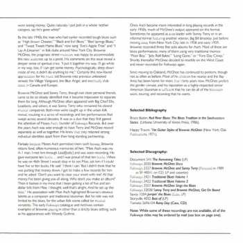 CD Brownie McGhee: The Folkways Years 1945-1959