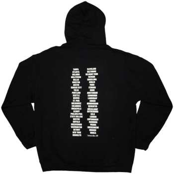 Mercancía Bruce Springsteen: Bruce Springsteen Unisex Pullover Hoodie: Tour '23 Leaning Car (back Print & Ex-tour) (small) S