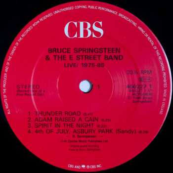 5LP/Caja Bruce Springsteen & The E-Street Band: Live 1975-85