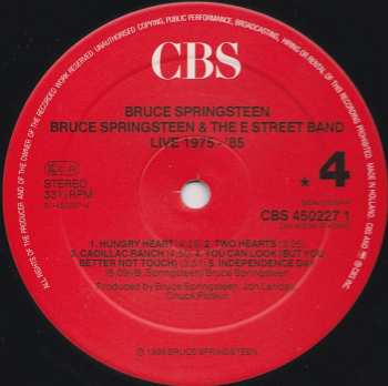 5LP/Caja Bruce Springsteen & The E-Street Band: Live/1975-85