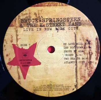3LP Bruce Springsteen & The E-Street Band: Live In New York City