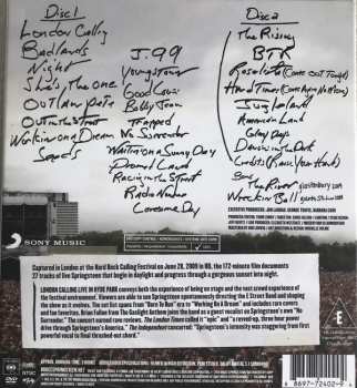 2DVD Bruce Springsteen & The E-Street Band: London Calling: Live In Hyde Park