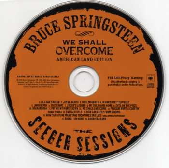 CD/DVD Bruce Springsteen: We Shall Overcome - The Seeger Sessions - American Land Edition