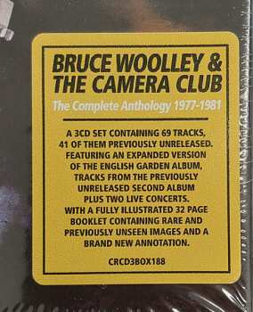 3CD/Caja Bruce Woolley And The Camera Club: The Definitive Anthology 1977-1981