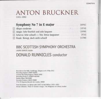 CD Anton Bruckner: Symphony No. 7