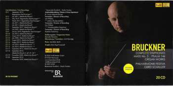 20CD/Caja Anton Bruckner: Complete Symphonies • Mass No. 3 • Psalm 146 • Organ Works