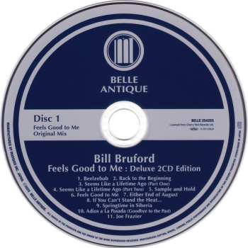 2CD Bruford: Feels Good To Me DLX