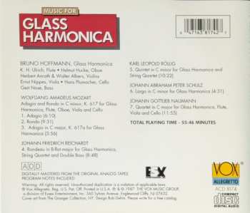 CD Bruno Hoffmann: Music For Glass Harmonica