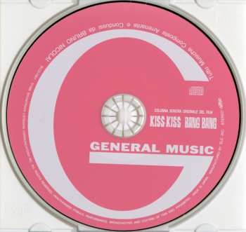 LP Bruno Nicolai: Kiss Kiss Bang Bang - O.s.t. - Clear Yellow Vinyl