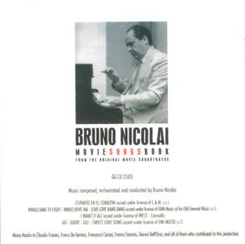 CD Bruno Nicolai: Movie Songs Book