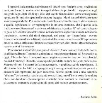 CD Bruno Tommaso: Oltre Napoli, La Notte