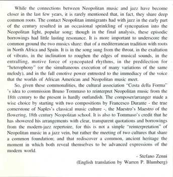 CD Bruno Tommaso: Oltre Napoli, La Notte