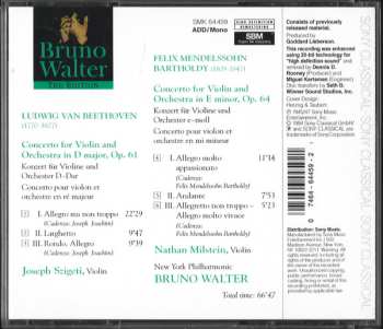 CD Ludwig van Beethoven: Violin Concertos