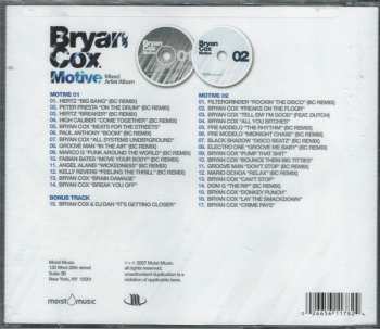 2CD Bryan Cox: Motive