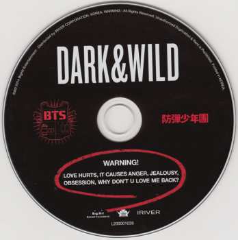 CD/Caja BTS: Dark&Wild