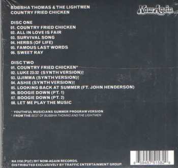 2CD Bubbha Thomas & The Lightmen Plus One: Country Fried Chicken