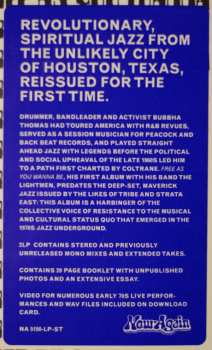 2LP Bubbha Thomas & The Lightmen Plus One: Free As You Wanna Be
