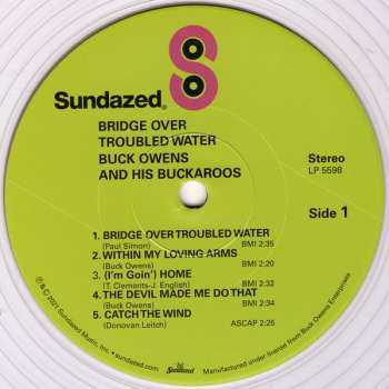 LP Buck Owens And His Buckaroos: Bridge Over Troubled Water CLR