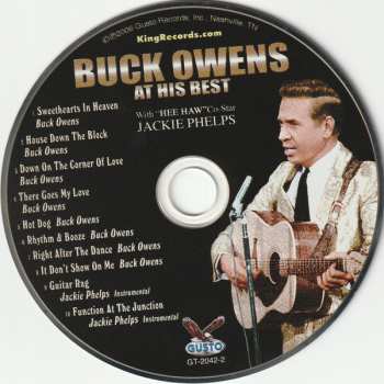 CD Buck Owens: At His Best with "Hee-Haw" Co-Star Jackie Phelps