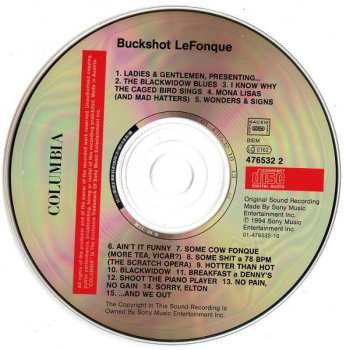 CD Buckshot LeFonque: Buckshot LeFonque