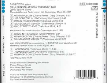 CD Bud Powell: 1962 Copenhagen