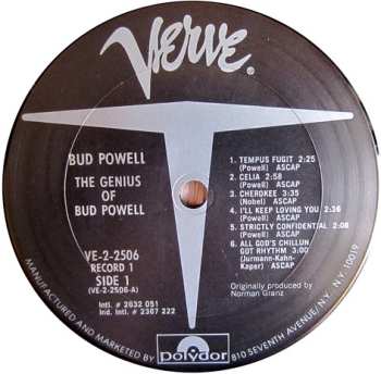 CD Bud Powell: Genius Of Bud Powell - Uhqcd