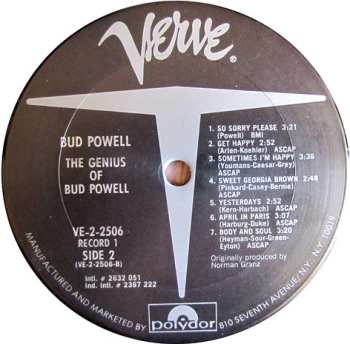 CD Bud Powell: Genius Of Bud Powell - Uhqcd