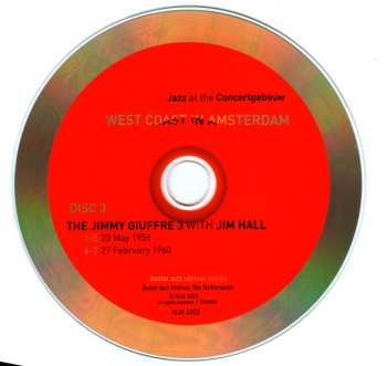 3CD The Jimmy Giuffre Trio: West Coast In Amsterdam