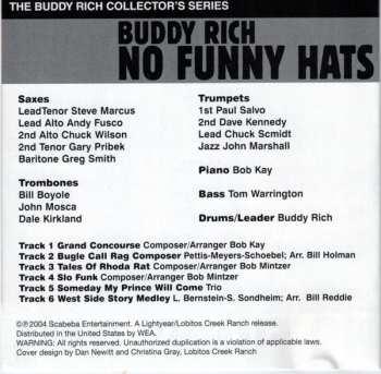 CD Buddy Rich: No Funny Hats