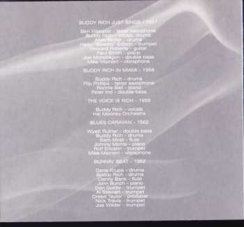 4CD Buddy Rich: Six Classic Albums - Vol. 2 DIGI