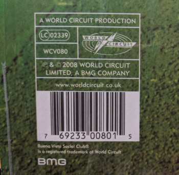 2LP Buena Vista Social Club: Buena Vista Social Club At Carnegie Hall