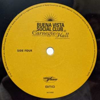 2LP Buena Vista Social Club: Buena Vista Social Club At Carnegie Hall