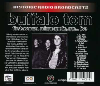 CD Buffalo Tom: First Avenue, Minneapolis, MN... Live