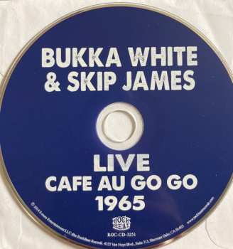 CD Bukka White: Live Cafe Au Go Go 1965