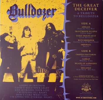 7LP/Caja Bulldozer: Ride Hard Die Fast · The Complete Bulldozer Discography 1984-1990 LTD