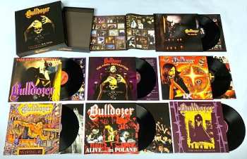 7LP/Caja Bulldozer: Ride Hard Die Fast · The Complete Bulldozer Discography 1984-1990 LTD