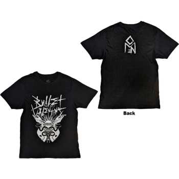 Mercancía Bullet For My Valentine: Bullet For My Valentine Unisex T-shirt: Omen (back Print) (small) S